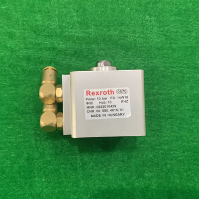 00.580.4615 peças de alumínio da válvula da máquina de impressão do cilindro de Heidelberg SM102 CD102