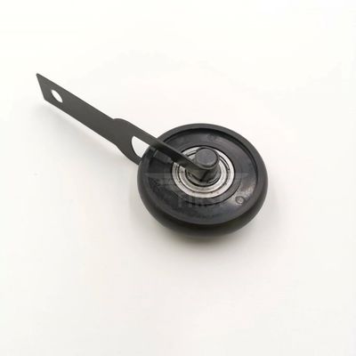 Roda de escova de cor preta HD Peças de escova de alimentação da máquina de impressão compatível com Heidelberg