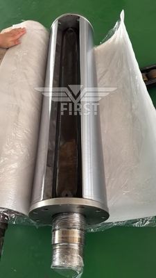 Unidade de verniz de rolo de manta de cilindro usada original para Heidelberg CD 102 feita de ferro/aço/aço inoxidável