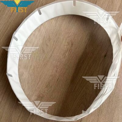 Lâmina de lavagem para Roland 700 com 1102 × 56 × 1 mm Dimensões e 13 buracos em plástico alto