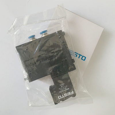 M2.184.1121 Heidelberg Festo pneumático 4/2 de válvula de solenoide 6mm da maneira deslocou as peças da impressão