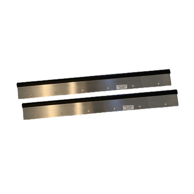 Lâminas de lavagem de prata 560x60x0.5MM material de borracha/ferro para peças de máquinas de impressão GTO52