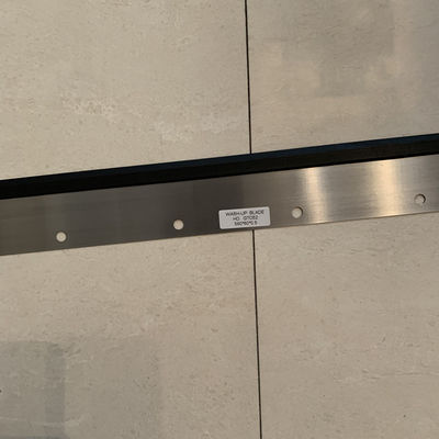 Lâminas de lavagem de prata 560x60x0.5MM material de borracha/ferro para peças de máquinas de impressão GTO52