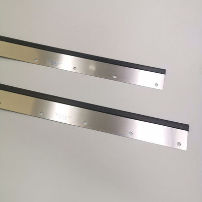 Lâmina de lavagem Heidelberg 960x60x2mm 10 furos material de borracha/ferro para peças sobressalentes de máquinas de impressão SOR