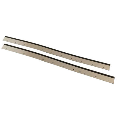 Peças de prata da imprensa de Roland 1100x65x0.5mm Heidelberg dos furos da cor 11 da lâmina de borracha de Washup