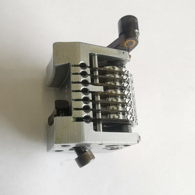 7 dígitos Máquina de numeração por letra de tipo horizontal com material de ferro para peças da máquina de impressão