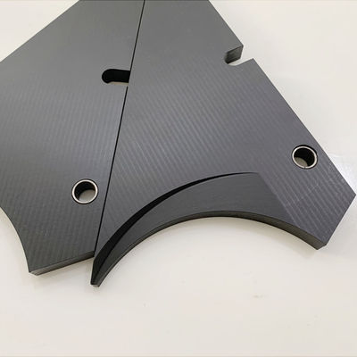 Placa final de cor cinza escura para Roland 700 Blocos de acabamento do ducto de tinta 160x85mm Parte da máquina de impressão
