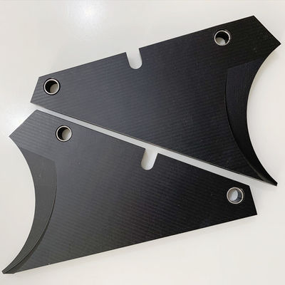 Placa final de cor cinza escura para Roland 700 Blocos de acabamento do ducto de tinta 160x85mm Parte da máquina de impressão