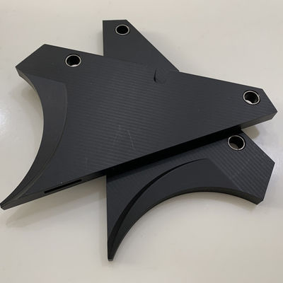 Placa final de cor cinza escura para Roland 700 Blocos de acabamento do ducto de tinta 160x85mm Parte da máquina de impressão
