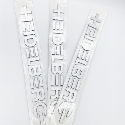 Gray Heidelberg Symbol Letter Label SM52 SM74 SM102 etiqueta letras para deslocar as peças da imprensa