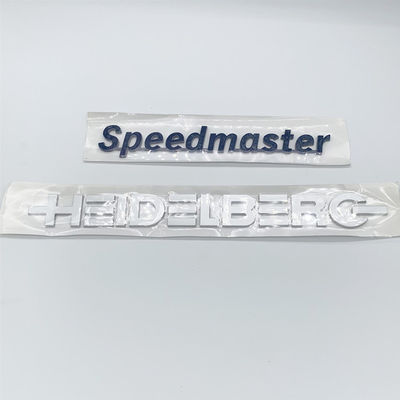 Gray Heidelberg Symbol Letter Label SM52 SM74 SM102 etiqueta letras para deslocar as peças da imprensa