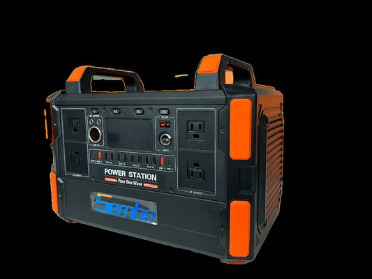1000W 1048Wh Fonte de energia de armazenamento de energia com bateria de fosfato de ferro de lítio e saída de onda senoidal