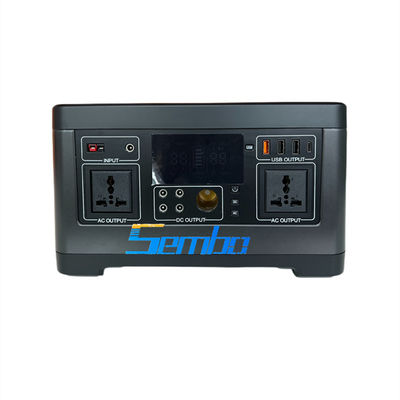 Fonte de alimentação de armazenamento de energia portátil T10-1500W com capacidade de 1530Wh e saída AC de onda senoidal para uso interno e externo