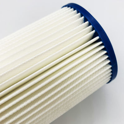 Filtro de óleo branco de 245*65*30mm com papel de alta qualidade e fio de aço para peças sobressalentes de máquinas de impressão de Heidelberg