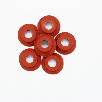 O disco 18x7mm de borracha vermelho do otário da reversão da sução deslocou sobressalentes da impressão