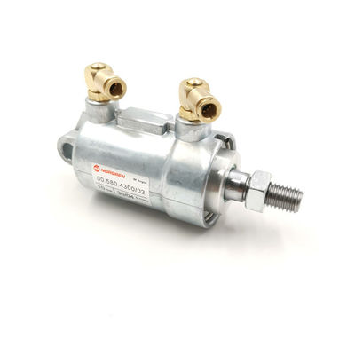 Corpo de alumínio de alta qualidade cilindro pneumático 132 * 72mm com bocal de cobre para máquinas SM52/74