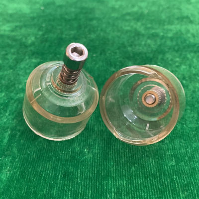 Plástico de envio rápido da parte alta do diâmetro 25mm do copo da bola das peças da máquina da dobradura do MBO