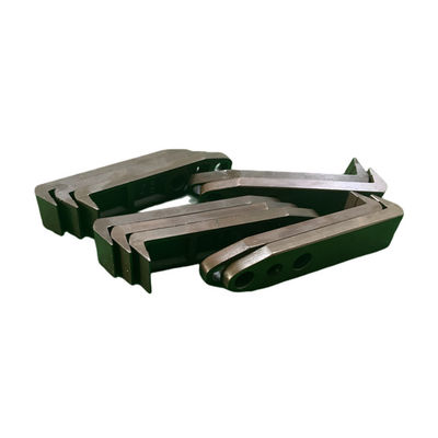 Pinça de aço marrom de 70 mm x 16 x 5 mm com furo médio de 6 mm para impressão offset