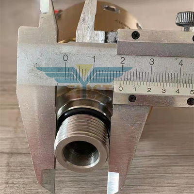 Ouro 00.580.2807 válvula de união rotativa resistente a altas temperaturas com corpo de cobre/aço para cabeça de arrefecimento por álcool CD102