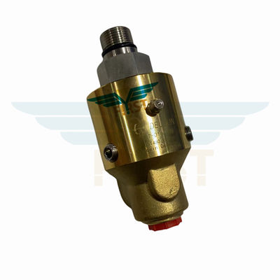 Ouro 00.580.2807 válvula de união rotativa resistente a altas temperaturas com corpo de cobre/aço para cabeça de arrefecimento por álcool CD102
