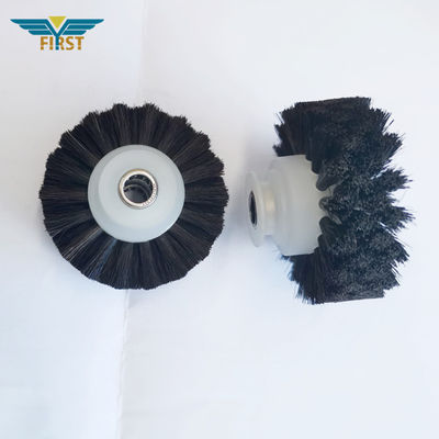 Roda de escova preta de 60*8.5*35mm para as peças da máquina de impressão de KBA