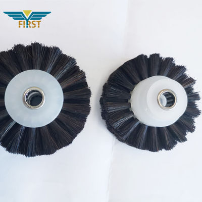 Roda de escova preta de 60*8.5*35mm para as peças da máquina de impressão de KBA