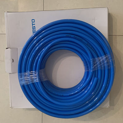 Peças macias pneumáticas deslocadas Festo azul 10mm 12mm 16mm da mangueira da tubulação de ar da imprensa