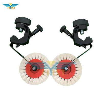 Pincel de roda de Heidelberg com tratamento de superfície de polimento e cabelo de porco Material de ferro para máquinas de impressão OEM disponível