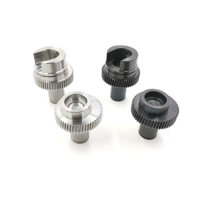 Material de aço Sm102 Cabeça de engrenagem Fuso de cabeça de eixo de deslocamento de rolamento 56x65mm