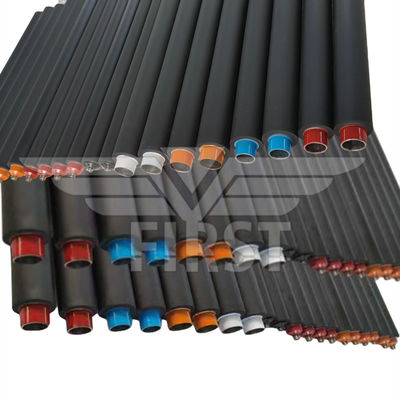 Dutor de tinta de rolo de borracha vermelho/preto personalizado para rolo distribuidor Speedmaster 74
