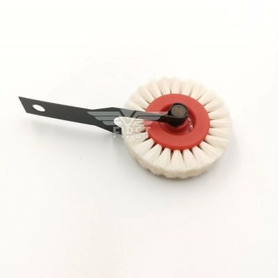Roda de escova de cor preta HD Peças de escova de alimentação da máquina de impressão compatível com Heidelberg