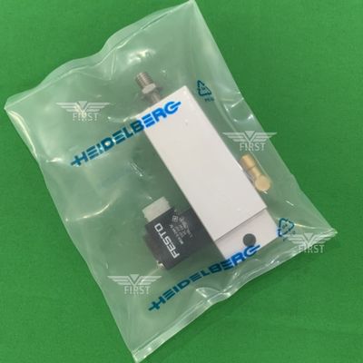 92.184.1011 Heidelberg Solenoide Valve HD Círculo de substituição de substituição Prata