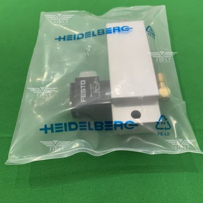 92.184.1011 Heidelberg Solenoide Valve HD Círculo de substituição de substituição Prata
