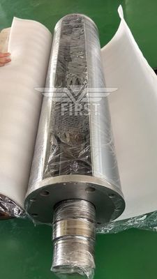 Unidade de verniz de rolo de manta de cilindro usada original para Heidelberg CD 102 feita de ferro/aço/aço inoxidável