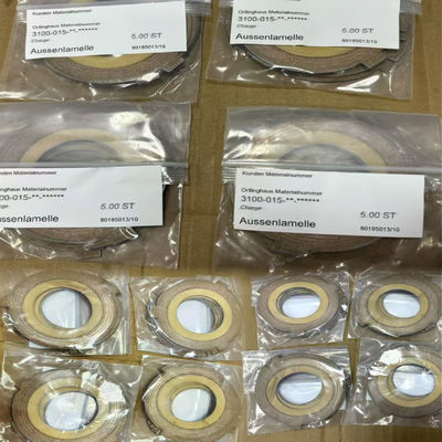 Rodas de travagem resistentes ao desgaste, revestidas de cobre, para homens, impressora Roland com travagem precisa