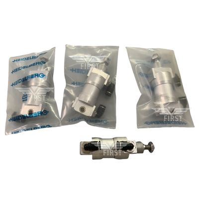 Válvula de cilindro de material de alumínio Válvula solenoide personalizada para peças de Heidelberg com peso líquido de 300 g