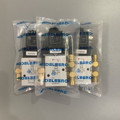 Válvula de solenoide de cilindro de ferro/alumínio para máquina de impressão de Heidelberg com transporte rápido
