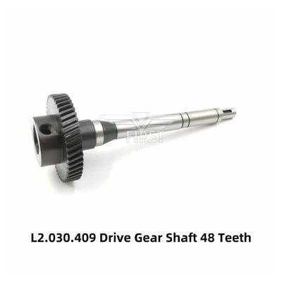 Eixo de engrenagem de ferro inoxidável com 48 dentes para CD74 XL75