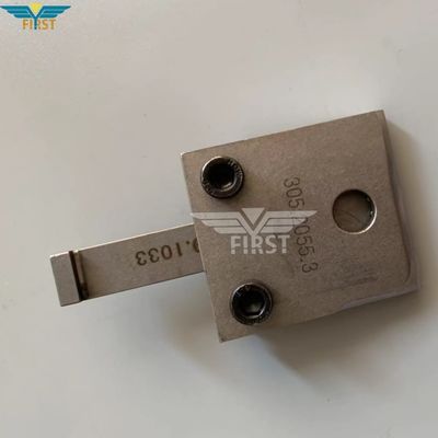 Placa borboleta com cabeça de 45 pregos para máquina de unhas de sela - base de segurança resistente à corrosão de tamanho padrão