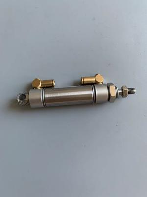 Cilindro pneumático com acabamento prateado de material de ferro Heidelberg G4.334.010 para peças de prensa de impressão
