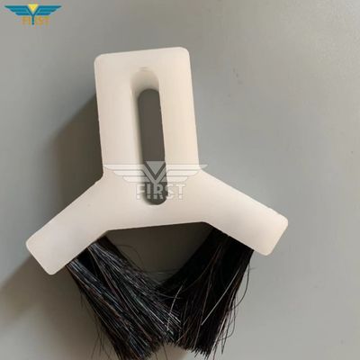 Escova universal de espinha de cabelo de porco para máquina de unhas de equitação Muller Martini