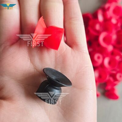 Ventosa de martini de alta qualidade, cor preta e vermelha, para parte muller martini.