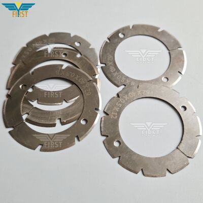 Máquina de dobragem de Heidelberg Stahl lâminas de corte em aço branco Opções em forma de U/V