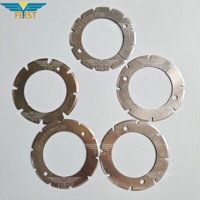 Máquina de dobragem de Heidelberg Stahl lâminas de corte em aço branco Opções em forma de U/V