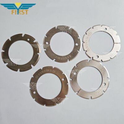 Máquina de dobragem de Heidelberg Stahl lâminas de corte em aço branco Opções em forma de U/V