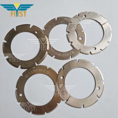 Máquina de dobragem de Heidelberg Stahl lâminas de corte em aço branco Opções em forma de U/V