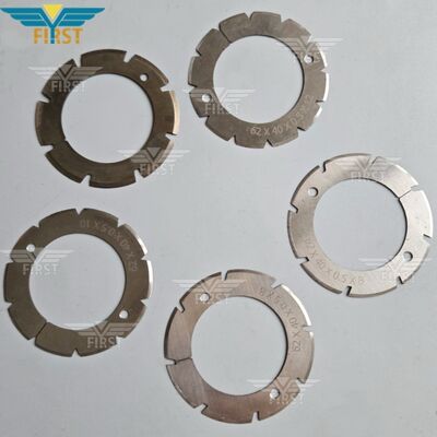 Máquina de dobragem de Heidelberg Stahl lâminas de corte em aço branco Opções em forma de U/V