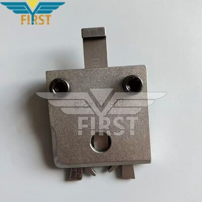 Quadro de cabeça de prego em forma de borboleta Base plana de prego com configuração de 75 cabeças para posicionamento estável de prego em máquinas de pregar sela