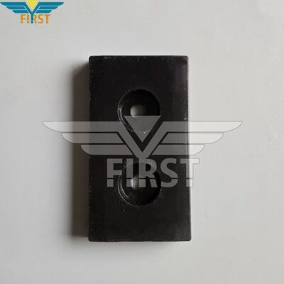 Placas de fixação Kolbus (35×65mm) para laminadores de acabamento – plástico/metal