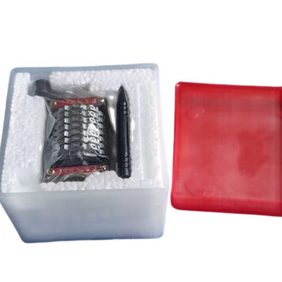 Pacote vermelho para 7 peças dianteiras da máquina impressora da gota da máquina do número da tipografia dos dígitos 6
